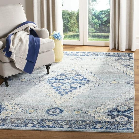 Madison MAD615 Power Loomed Area Rug - Grey/Cream - 8'9"x11'9" - Safavieh.