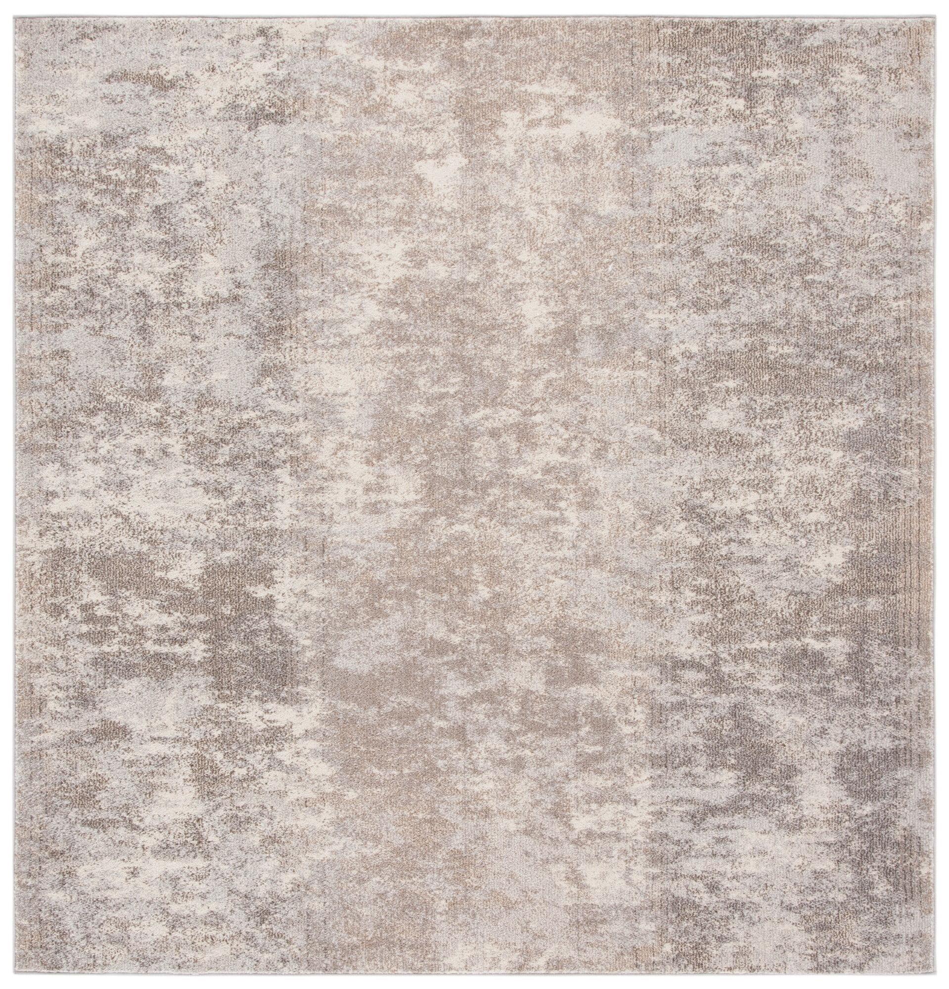Madison MAD471 Power Loomed Indoor Area Rug - Grey/Beige - 10'x10' - Safavieh