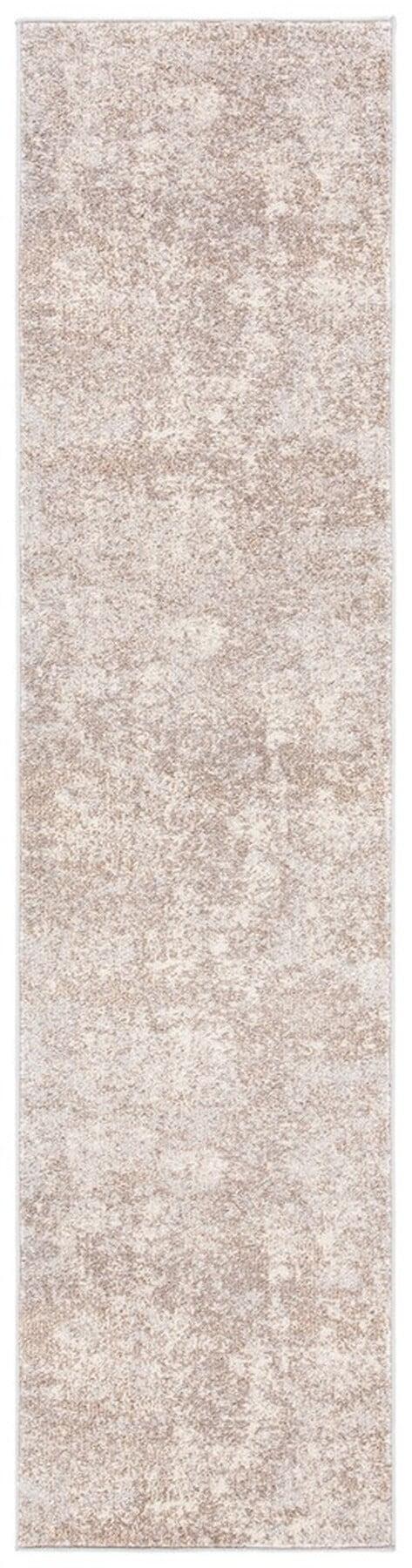 Madison MAD471 Power Loomed Indoor Runner Rug - Grey/Beige - 2'2"x16' - Safavieh