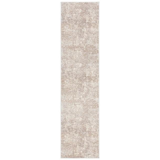 Madison MAD471 Power Loomed Indoor Runner Rug - Grey/Beige - 2'2"x16' - Safavieh