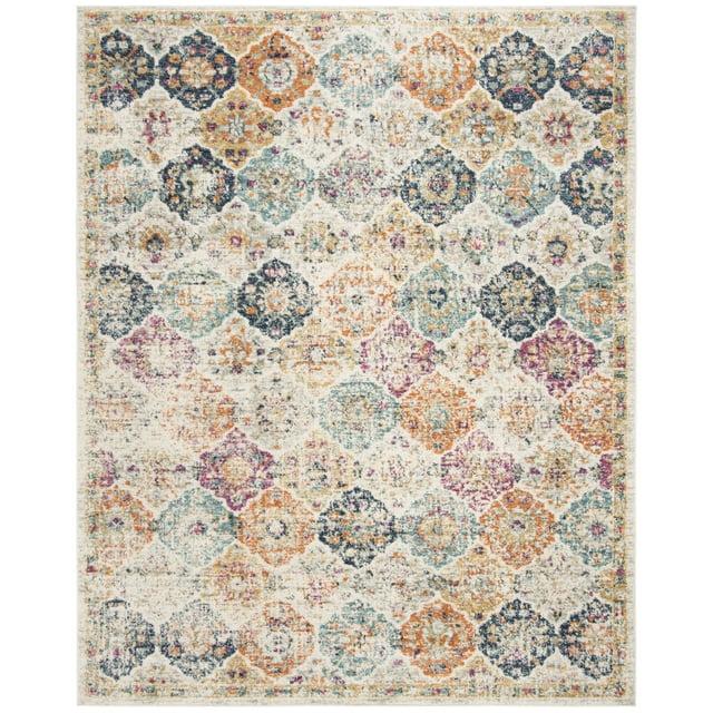 Madison MAD611 Power Loomed Indoor Area Rug - Cream/Multi - 12'x18' - Safavieh