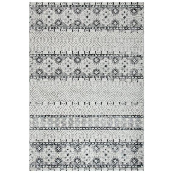 Madison MAD797 Power Loomed Accent Rug - Charcoal/Grey - 2'3"x4' - Safavieh.