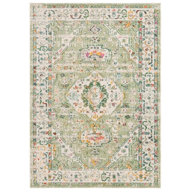 Madison MAD468 Power Loomed Indoor Area Rug - Sage/Ivory - 5'3"x7'6" - Safavieh