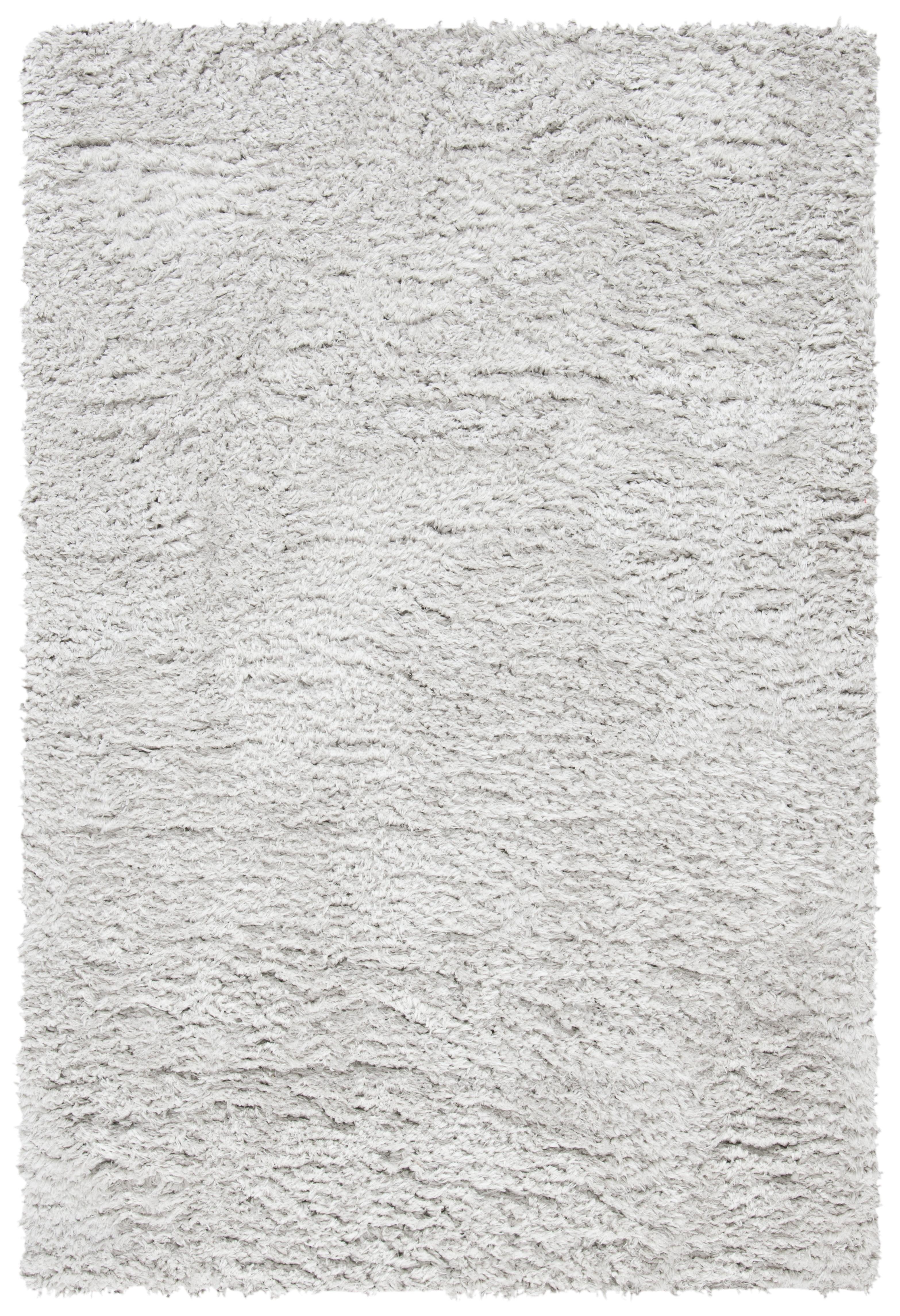Madrid Shag 200 MDG256 Power Loomed Indoor Area Rug - Silver - 4'x6' - Safavieh