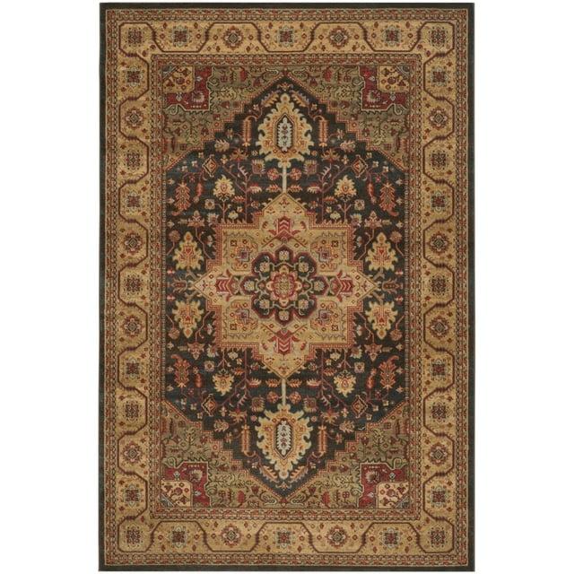 SAFAVIEH Mahal Collection MAH656E Navy / Natural Rug