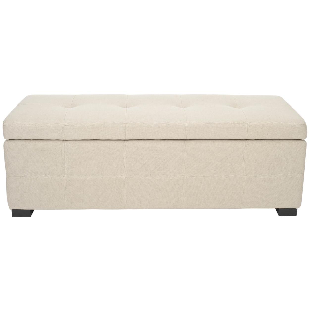 Maiden Tufted Storage Bench Large  - Safavieh