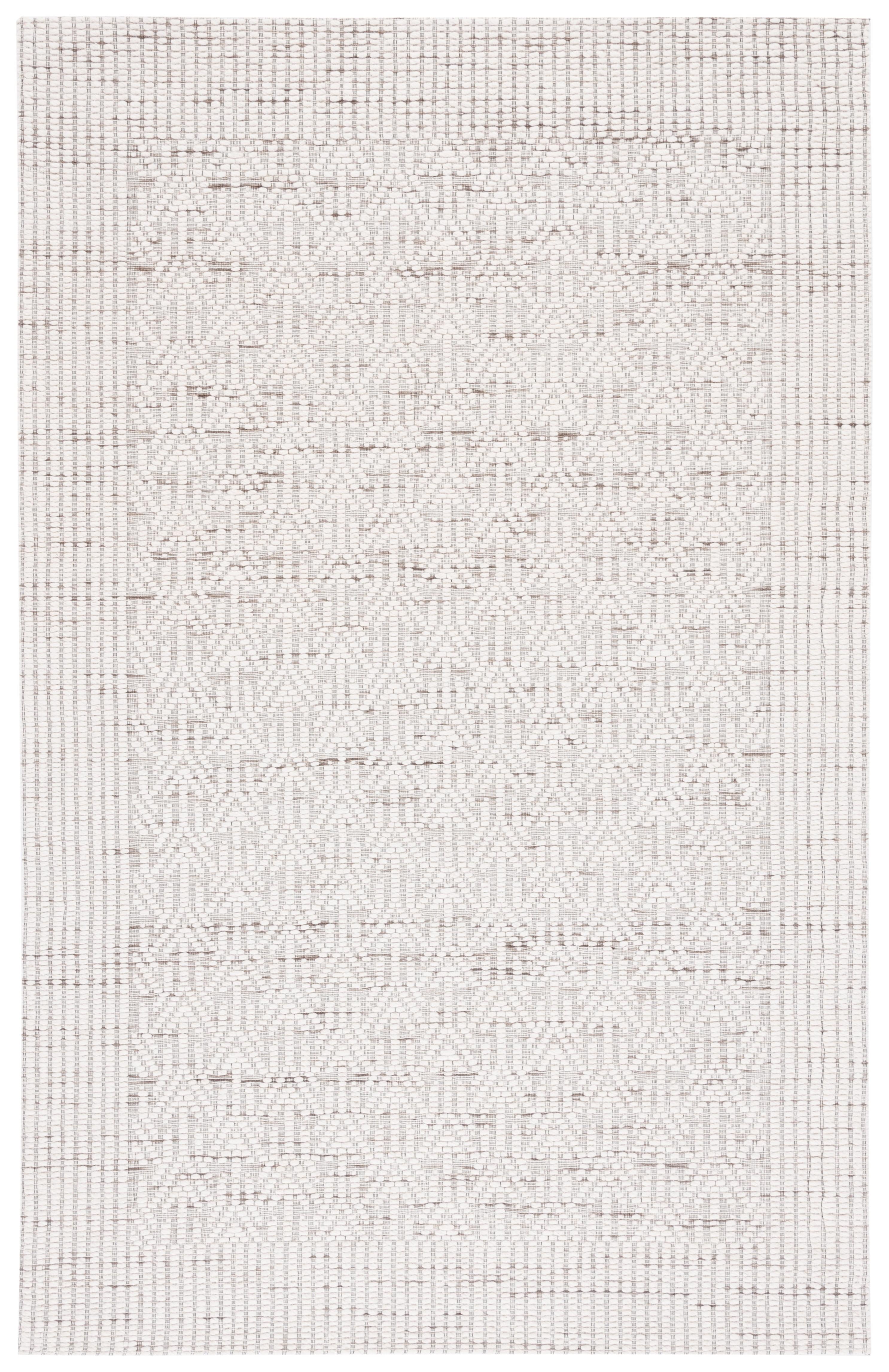 Marbella MRB431 Hand Woven Indoor Area Rug - Ivory/Beige - 8'x10' - Safavieh