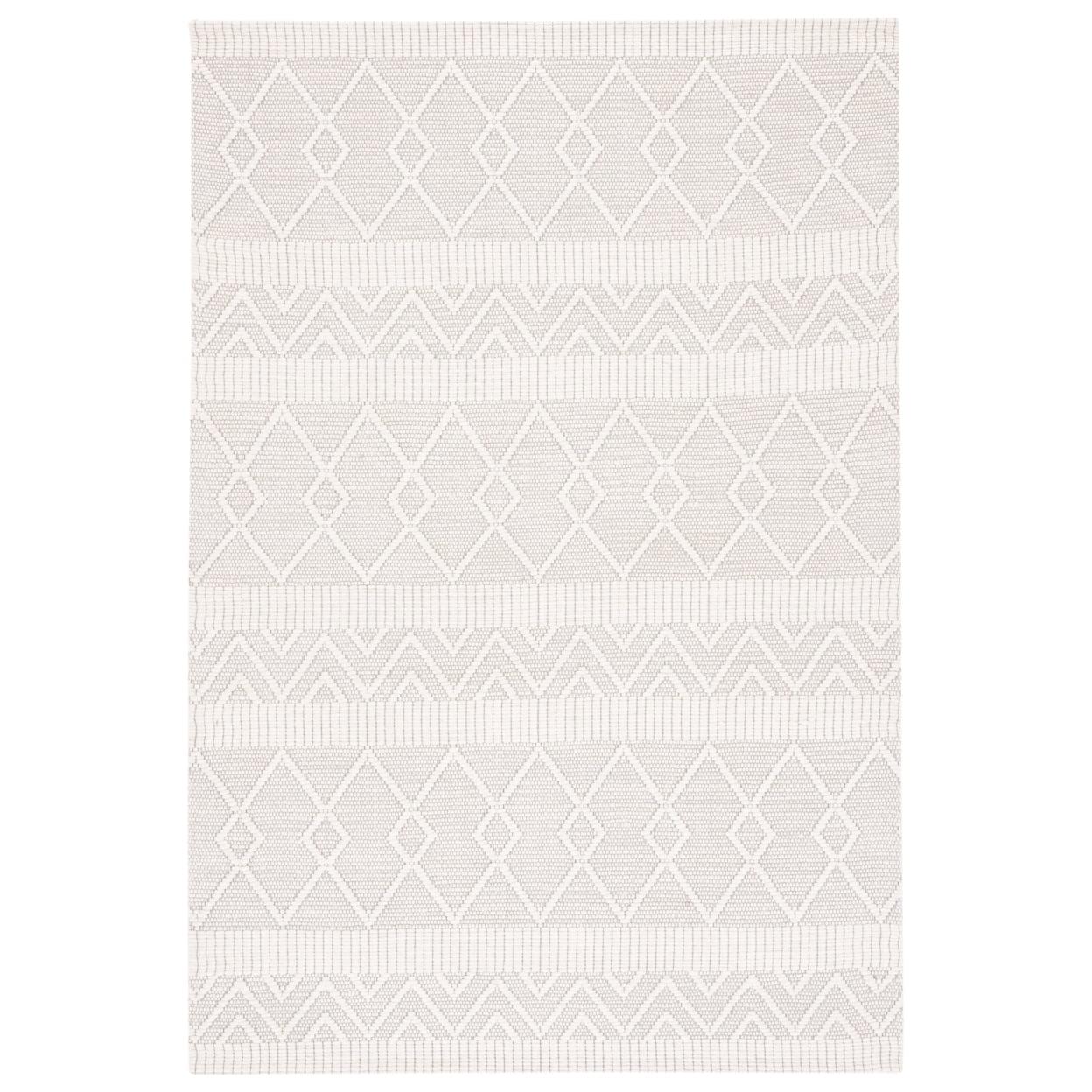 Marbella MRB908 Hand Loomed Area Rug - Ivory/Beige - 3'x5' - Safavieh.
