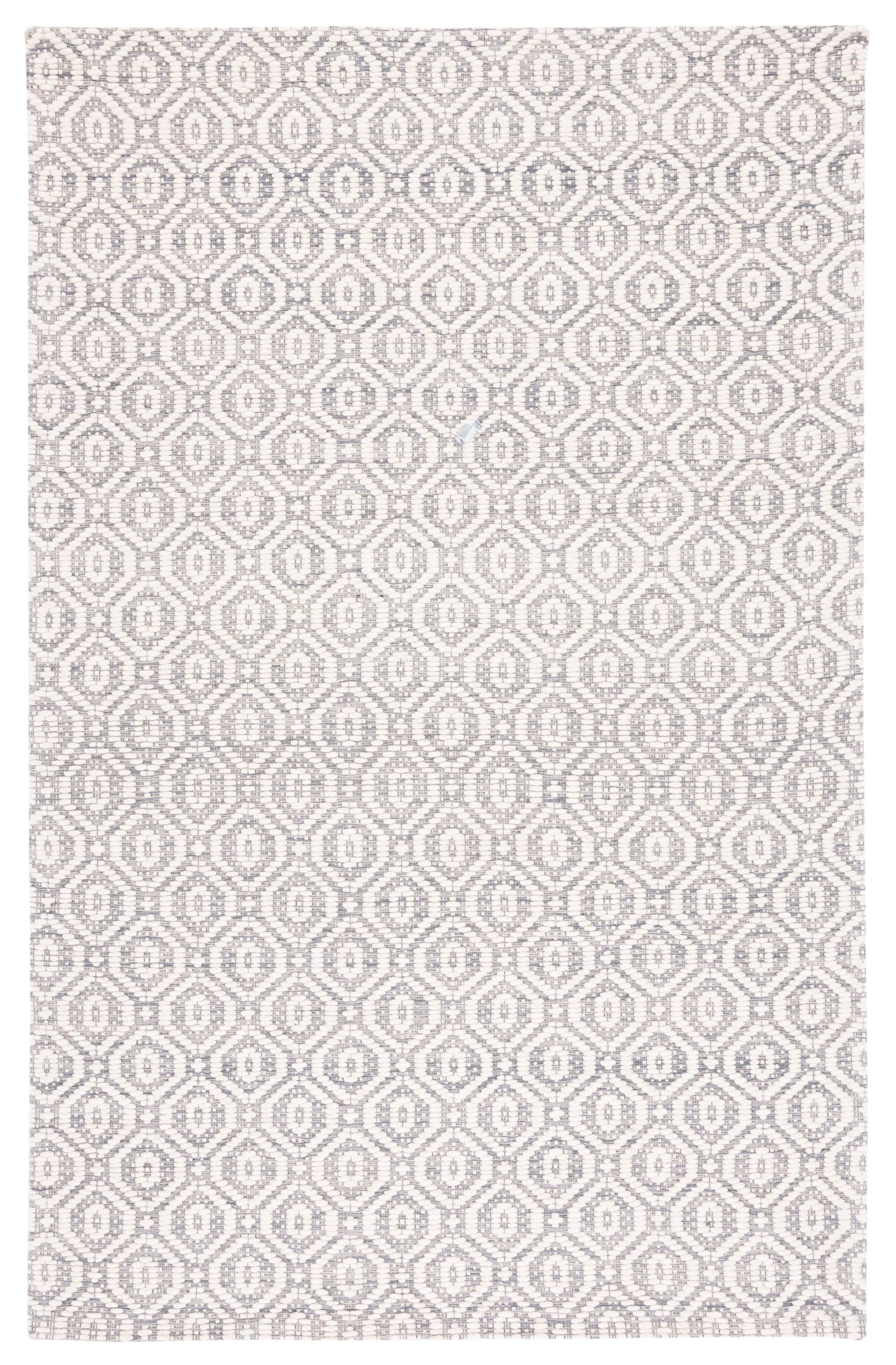 Marbella MRB325 Hand Woven Area Rug - Grey/Ivory - 8'x10' - Safavieh.