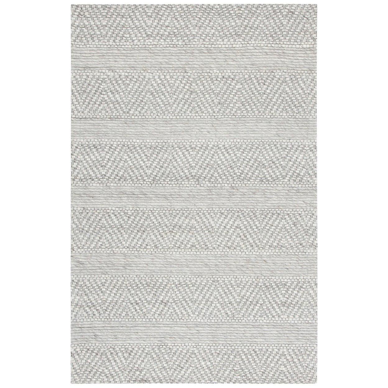 Marbella MRB554 Power Loomed Indoor Area Rug - Beige/Light Grey - 5'x8' - Safavieh