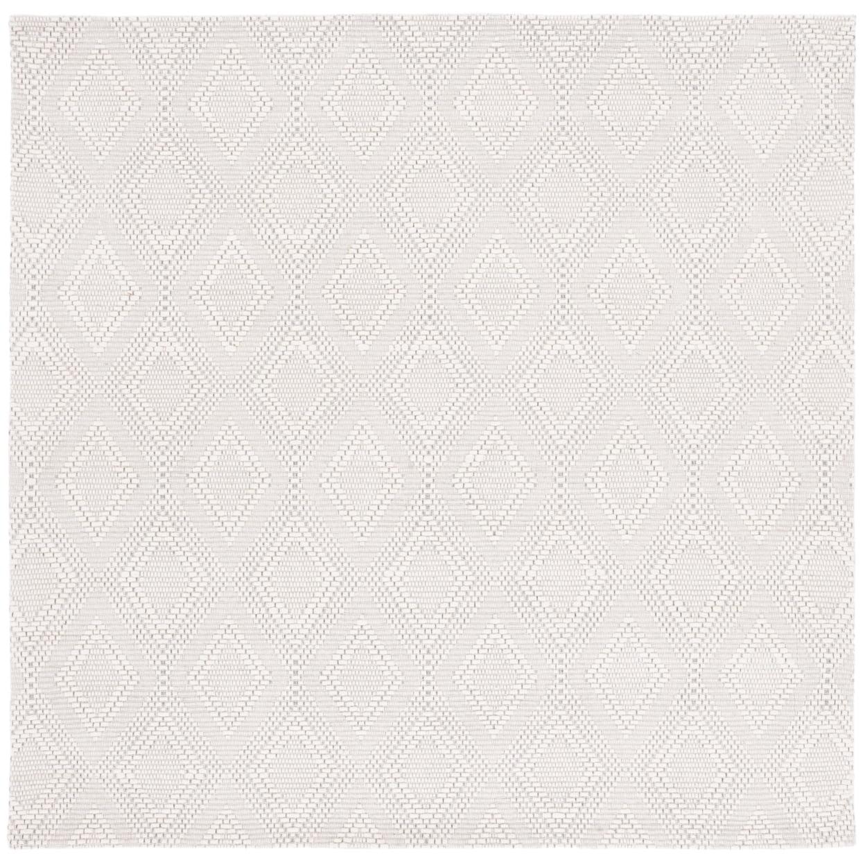 Marbella MRB306 Hand Woven Area Rug - Ivory - 6'x6' - Safavieh.