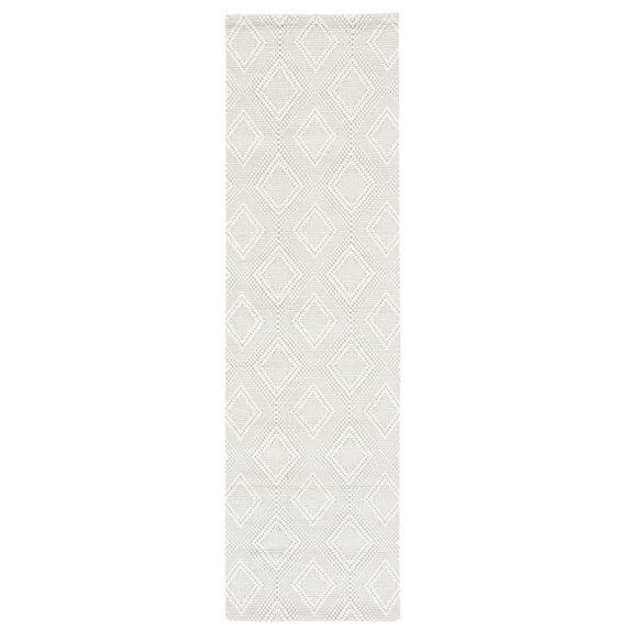 Marbella MRB306 Hand Woven Runner Rug - Ivory - 2'3"x8' - Safavieh.