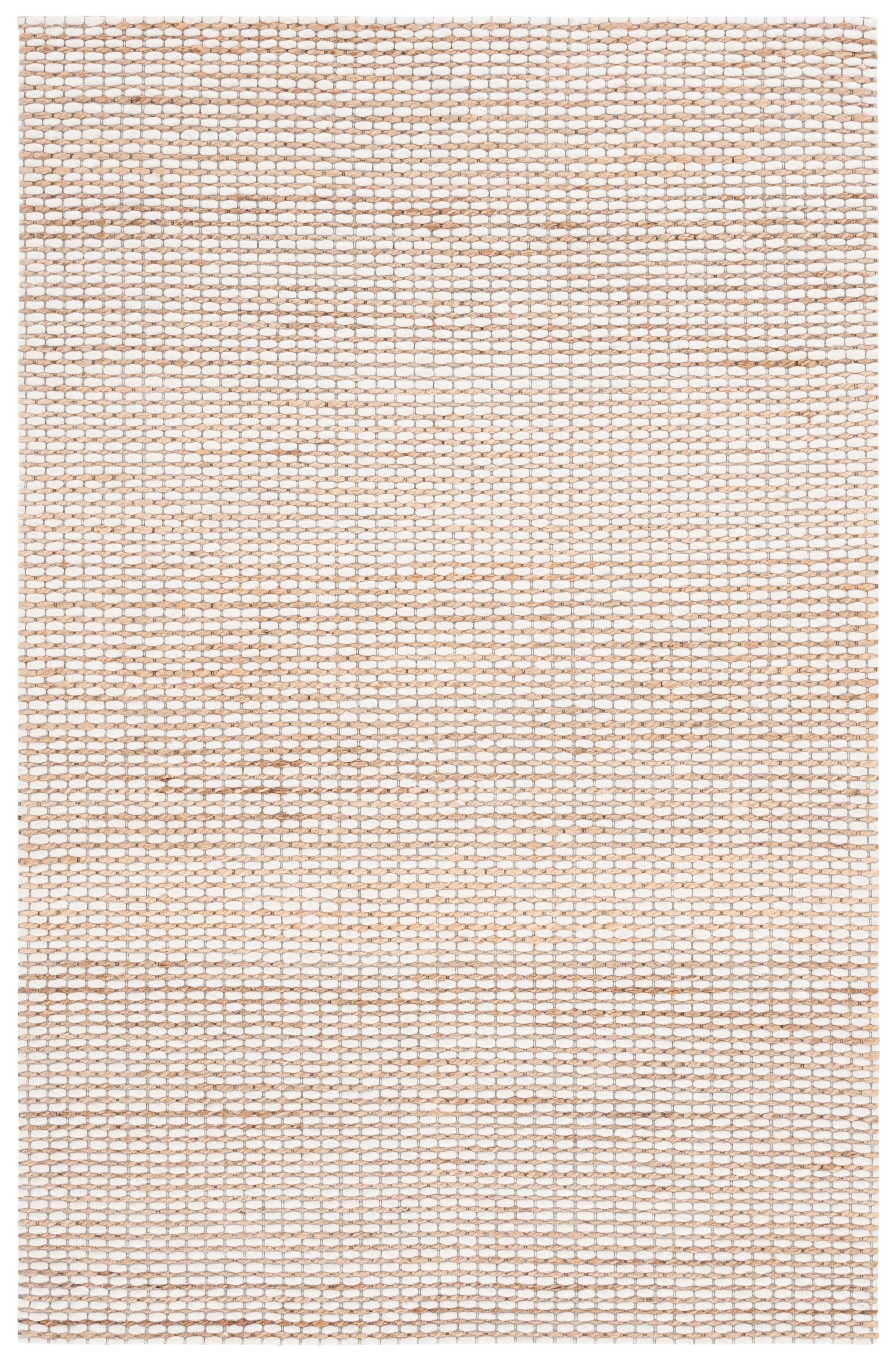 Marbella MRB303 Hand Loomed Indoor Accent Rug - Natural/Ivory - 3'x5' - Safavieh