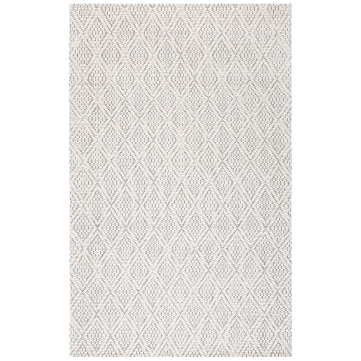 Safavieh Geometric Flat Weave Wool And Cotton With Latex Geometric Rug