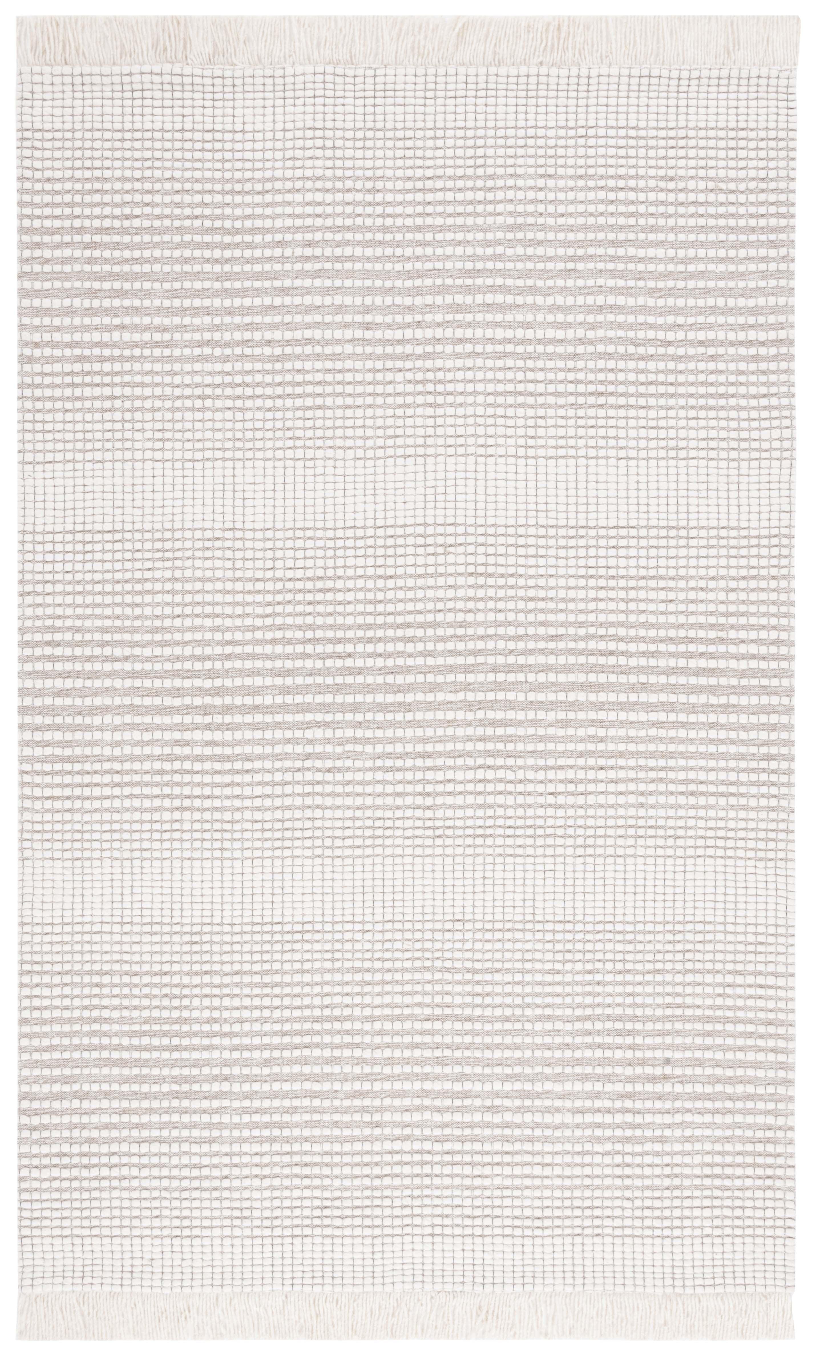 Marbella MRB208 Hand Woven Indoor Accent Rug - Ivory/Beige - 3'x5' - Safavieh