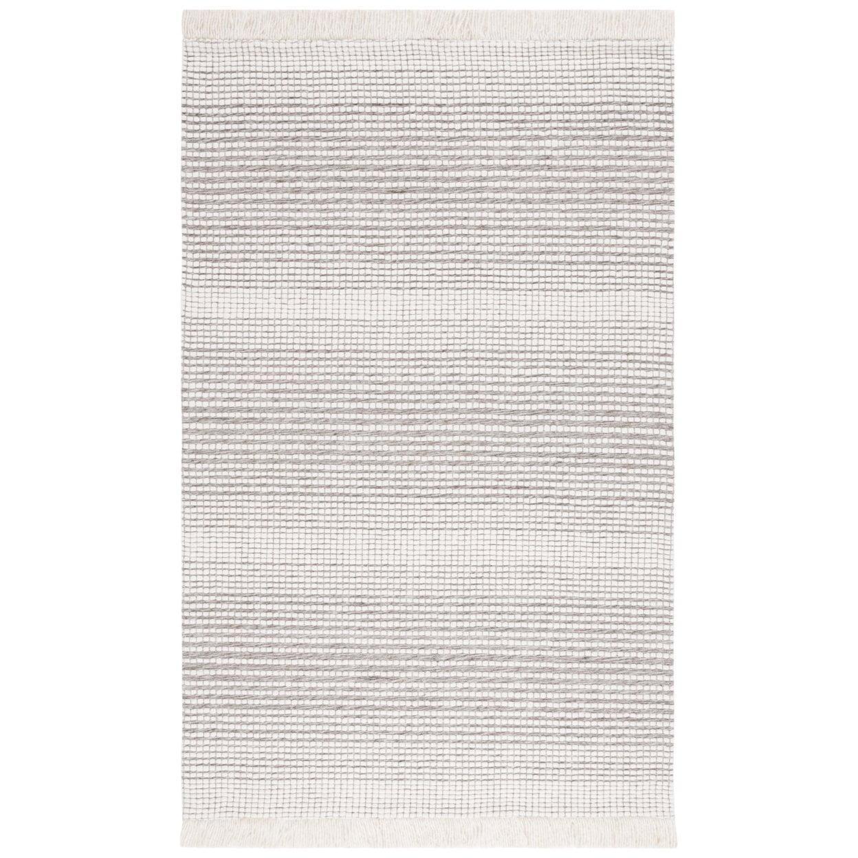 Safavieh Marbella Hand Woven Wool With Cotton Cloth Backing Striped Rug
