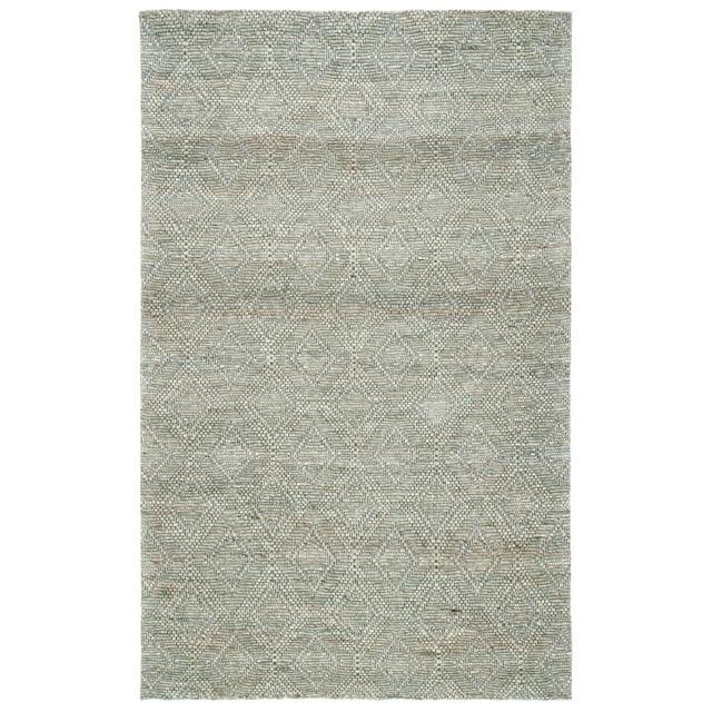 Marbella MRB307 Hand Woven Area Rug - Grey/Sage - 5'x8' - Safavieh.