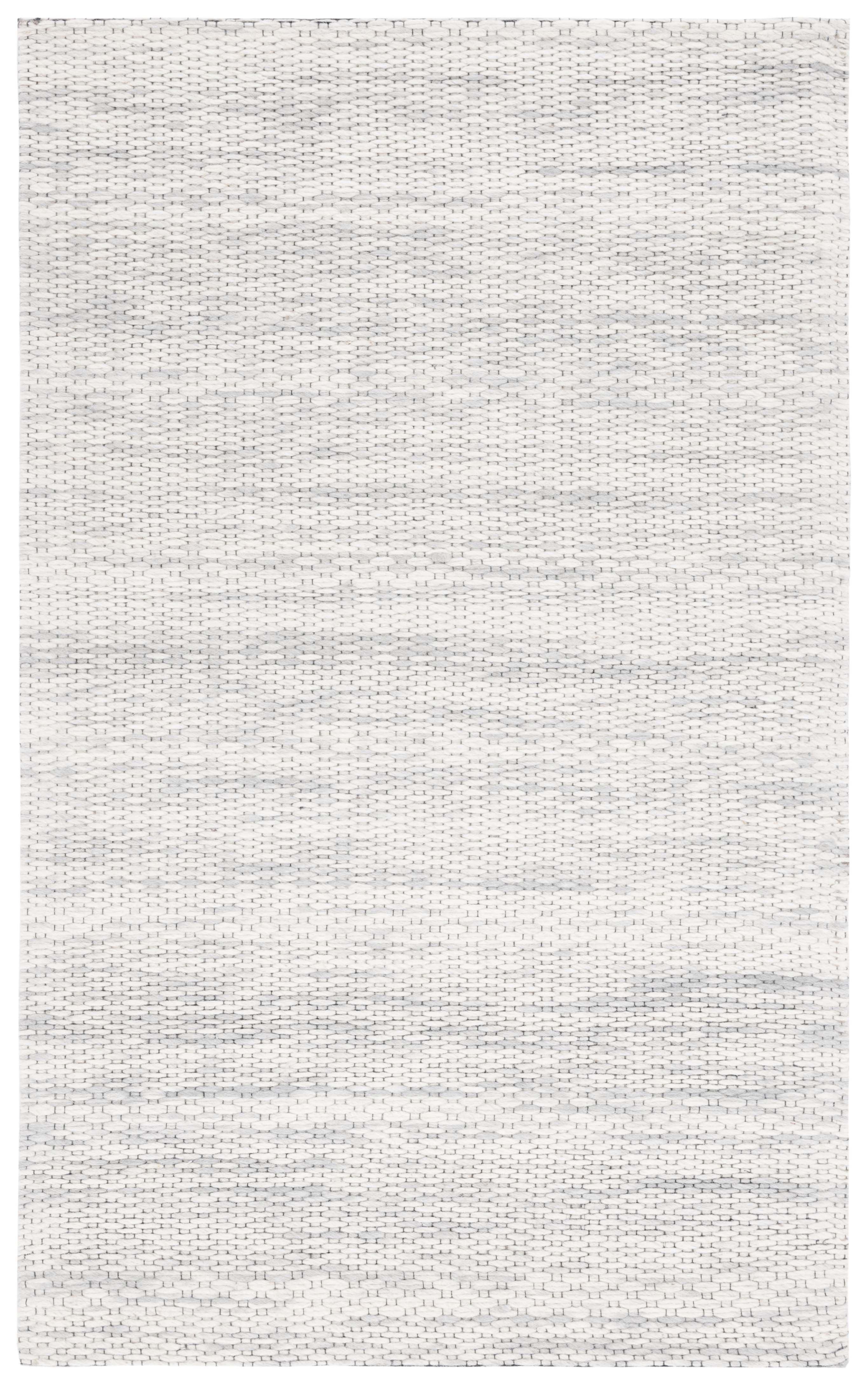 Marbella MRB311 Hand Woven Indoor Accent Rug - Light Grey - 4'x6' - Safavieh