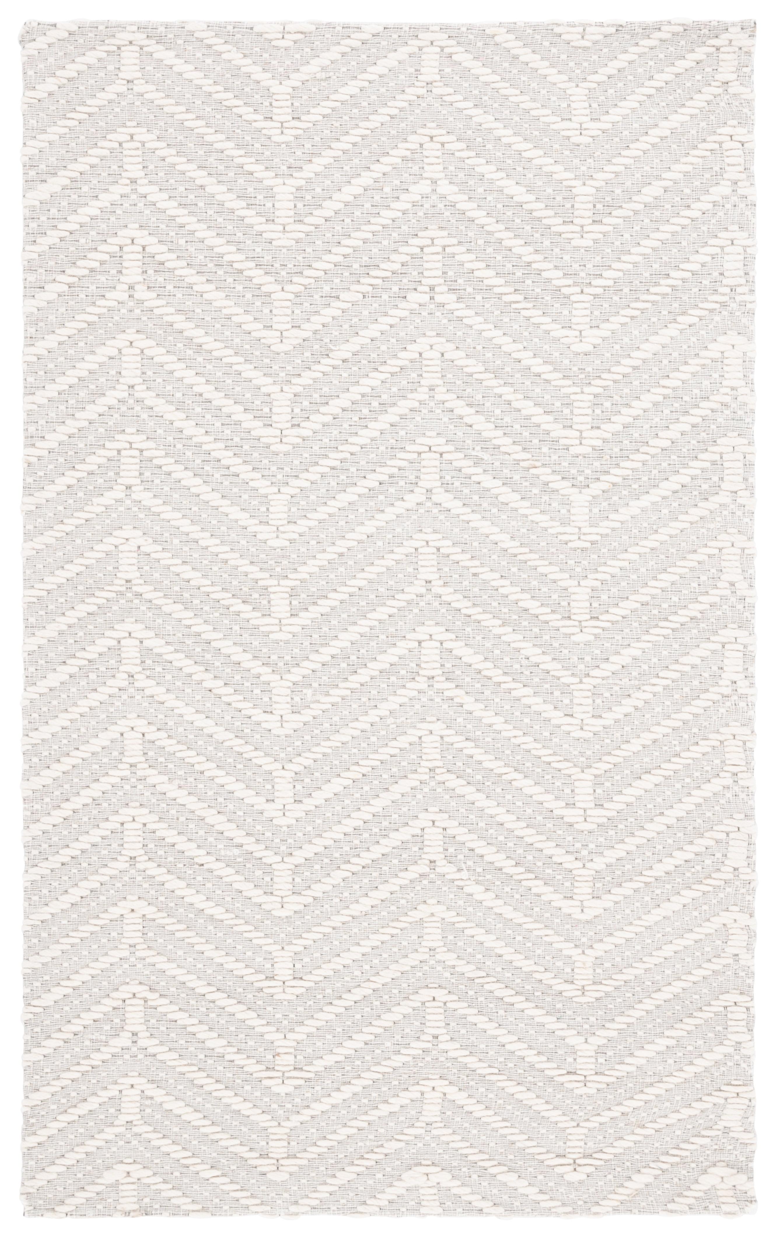 Marbella MRB324 Hand Woven Indoor Accent Rug - Ivory/Beige - 4'x6' - Safavieh