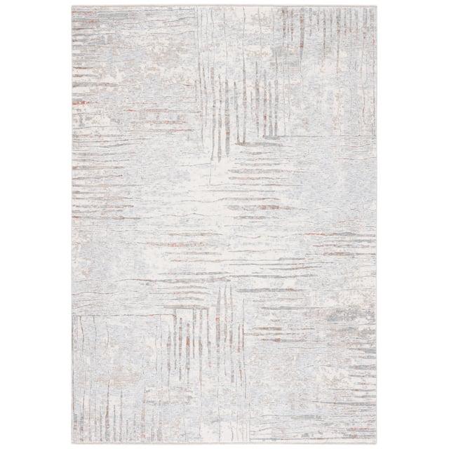 Marmara MRM304 Power Loomed Area Rug - Beige/Blue Rust - 5'x8'2" - Safavieh.
