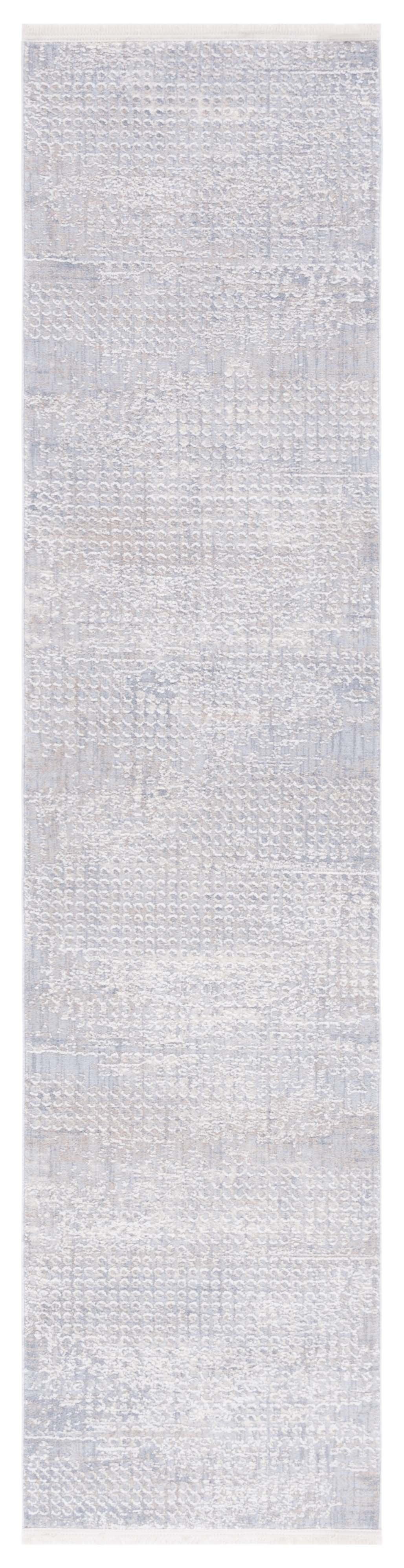 Marmara MRM300 Power Loomed Runner Rug - Gray/Beige Blue - 2'x8' - Safavieh.