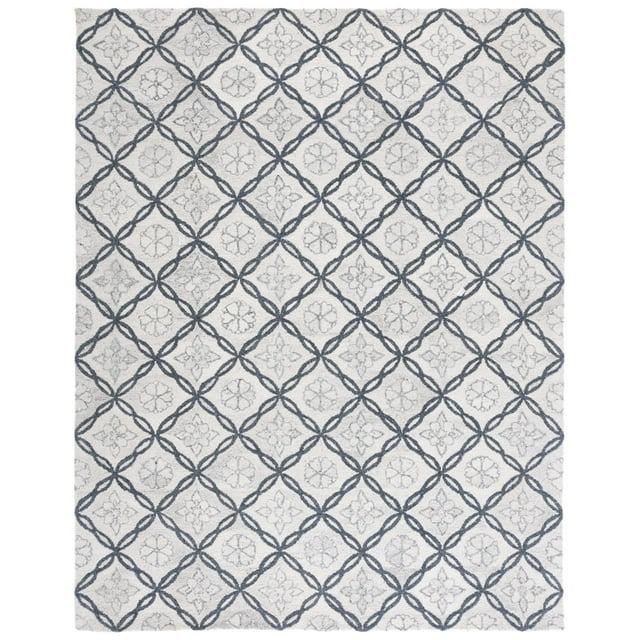Marquee MRQ118 Hand Tufted Indoor Area Rug - Ivory/Grey - 8'x10' - Safavieh