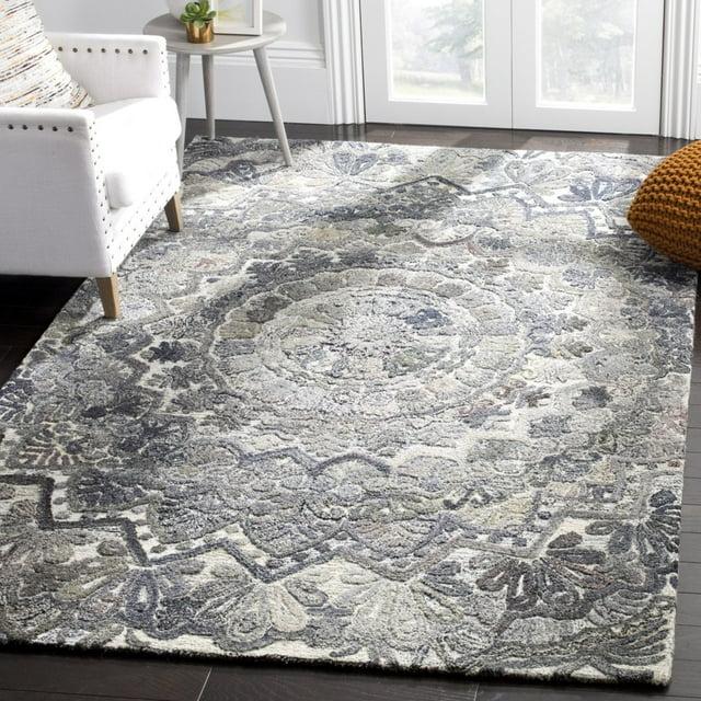 Marquee MRQ110 Hand Tufted Accent Rug - Gray/Multi - 2'x3' - Safavieh..