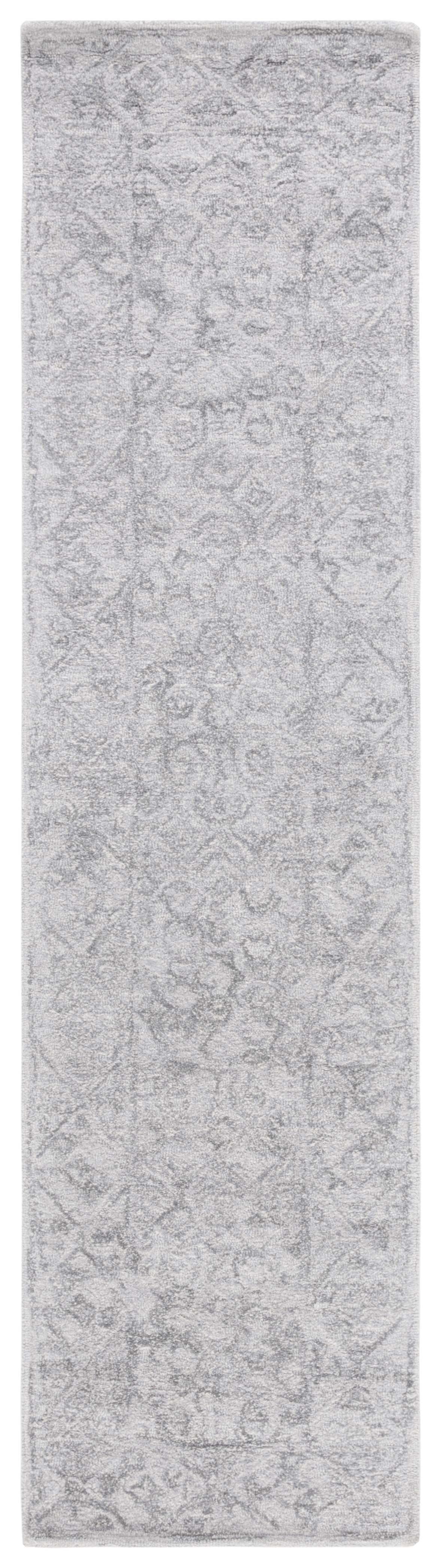 SAFAVIEH Marquee Lalit Diamond Runner Rug, Grey, 2'3" x 9'