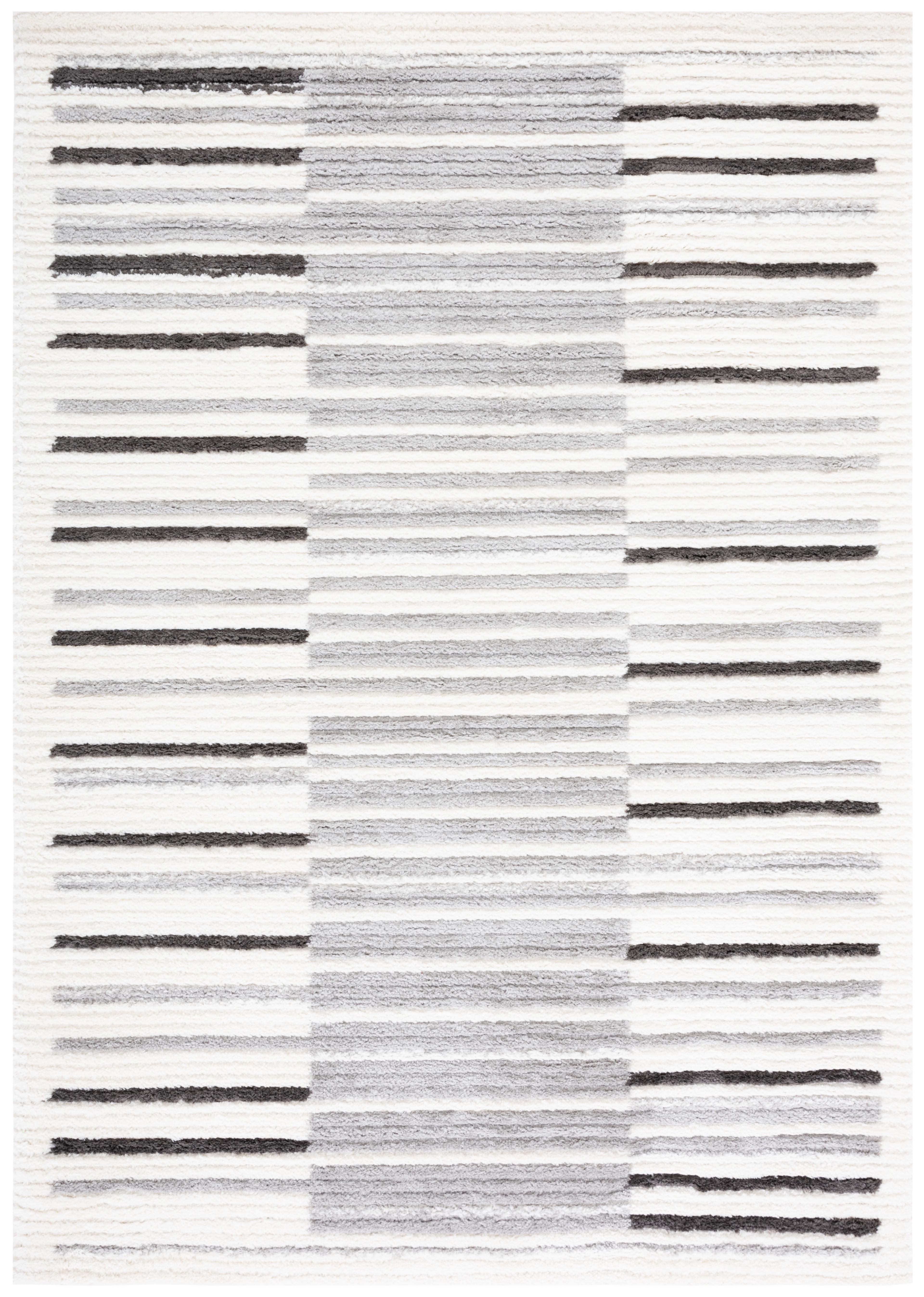 Marrakesh MRK308 Power Loomed Area Rug - Ivory/Gray - 5'5"x7'7" - Safavieh.