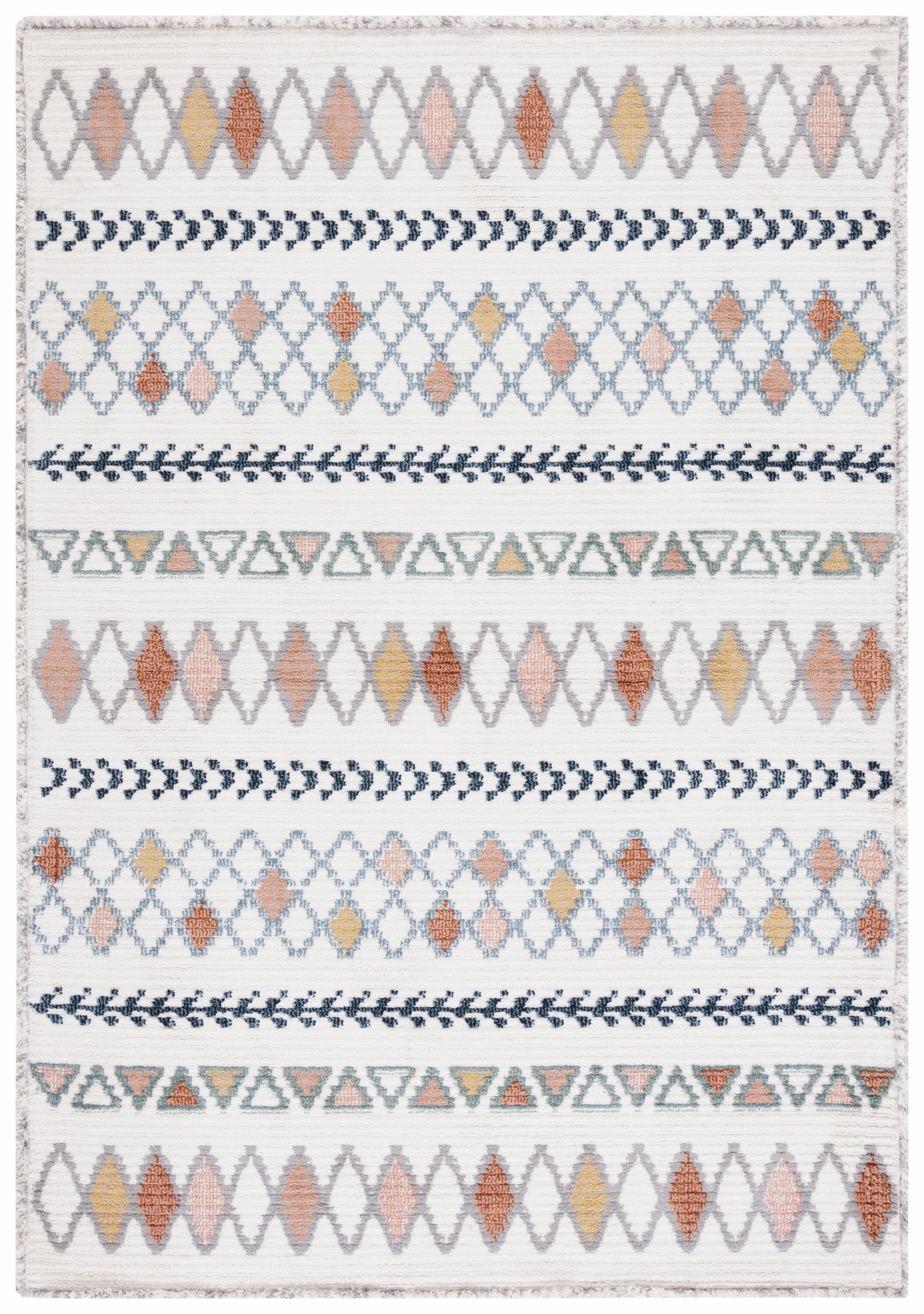 Marrakesh MRK610 Power Loomed Area Rug - Ivory/Multi - 4'x6' - Safavieh.