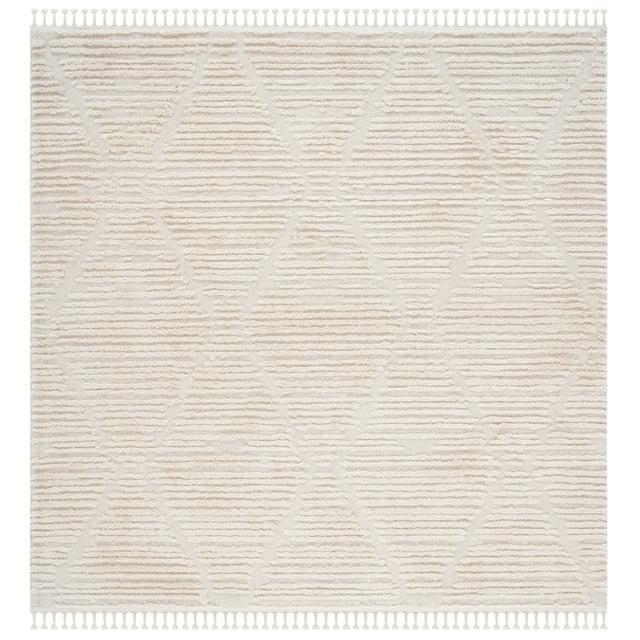 Marrakesh MRK517 Power Loomed Area Rug - Beige - 8'x8' - Safavieh.