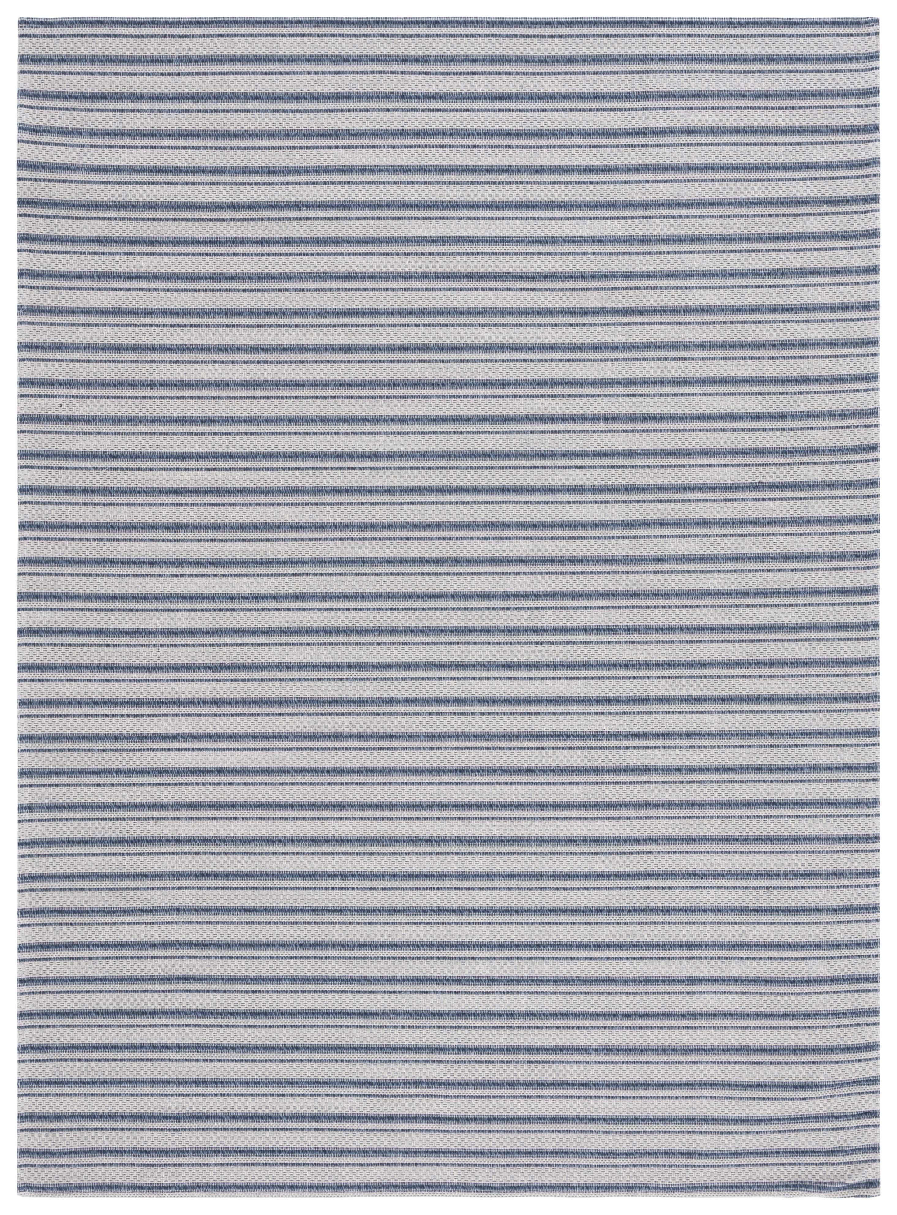 Martha Stewart THA STEWART COT Cotton Striped Rug