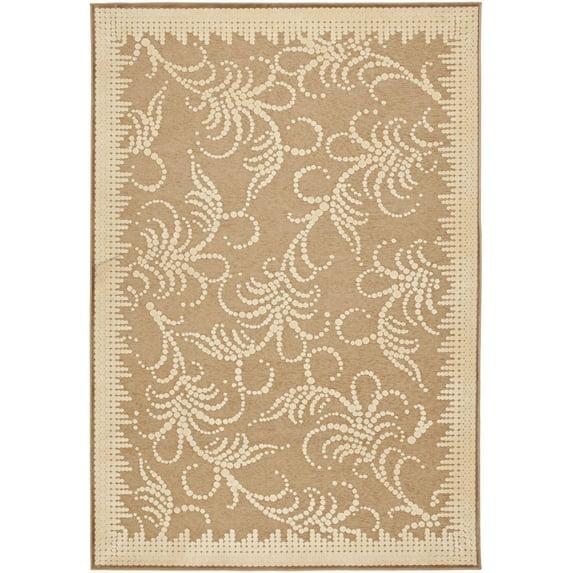 Fountain Swirl Martha Stewart Performance Floral Rug
