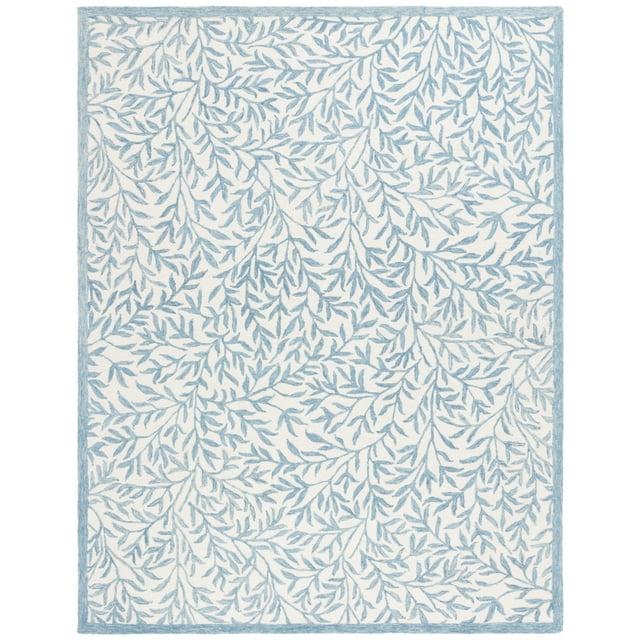 Martha Stewart Hand Tufted 80% Wool, 20% Cotton Floral Rug