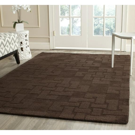 Martha Stewart Hand Tufted Wool Pile Geometric Rug