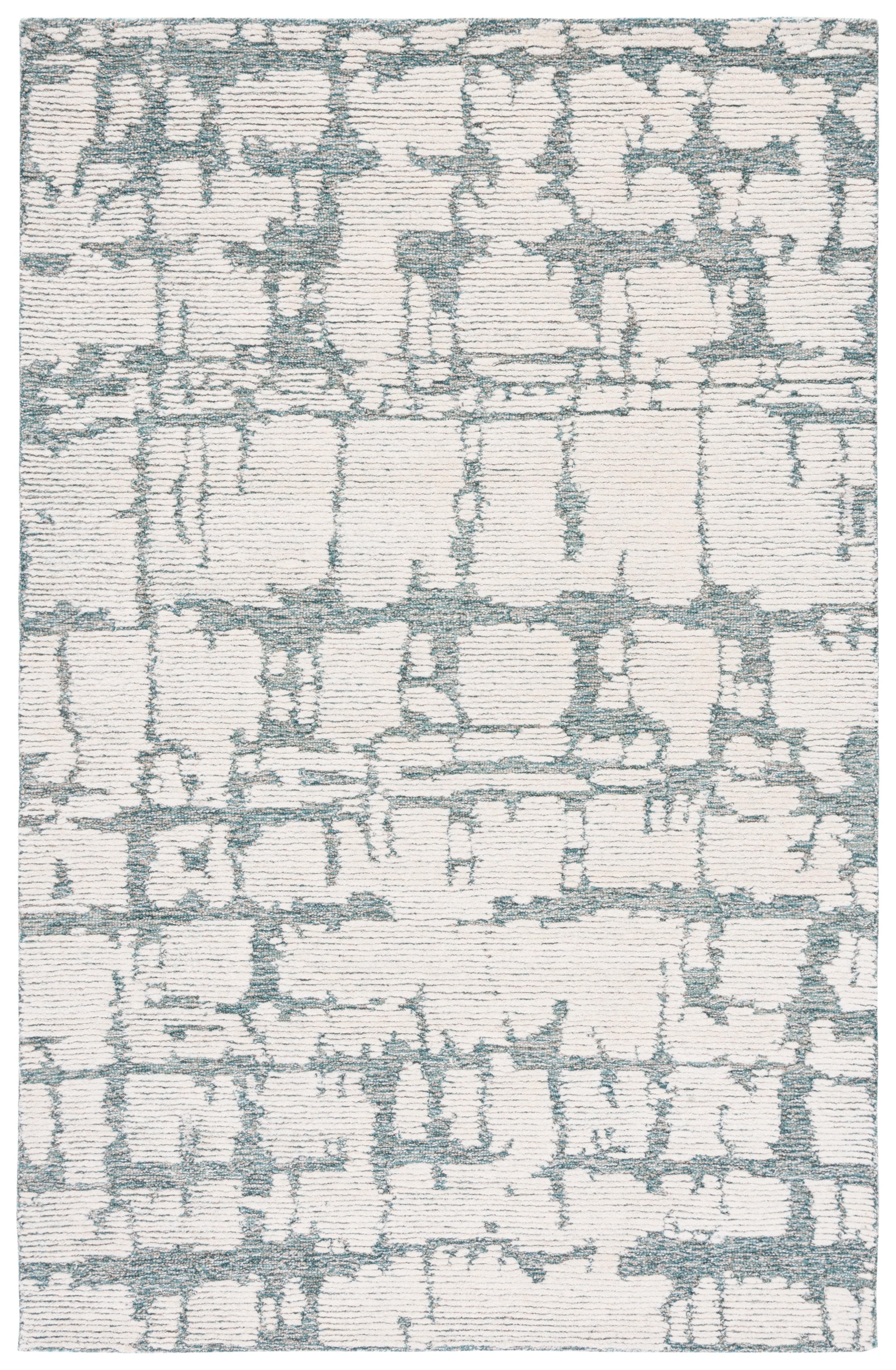 Martha Stewart Rugs Martha Stewart Hand Tufted 80% Wool And 20% Cotton Abstract Rug