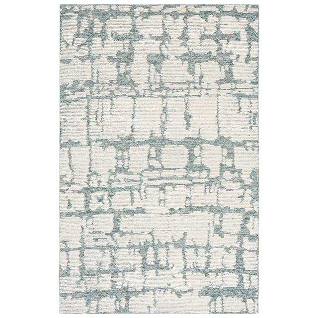 Martha Stewart Rugs Martha Stewart Hand Tufted 80% Wool And 20% Cotton Abstract Rug