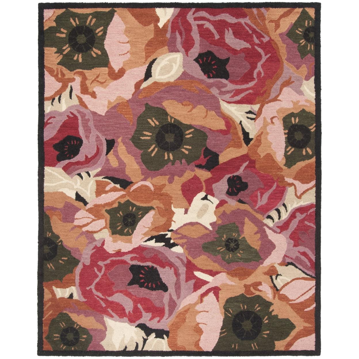 SAFAVIEH Martha Stewart MSR4872A Handmade Red Rug