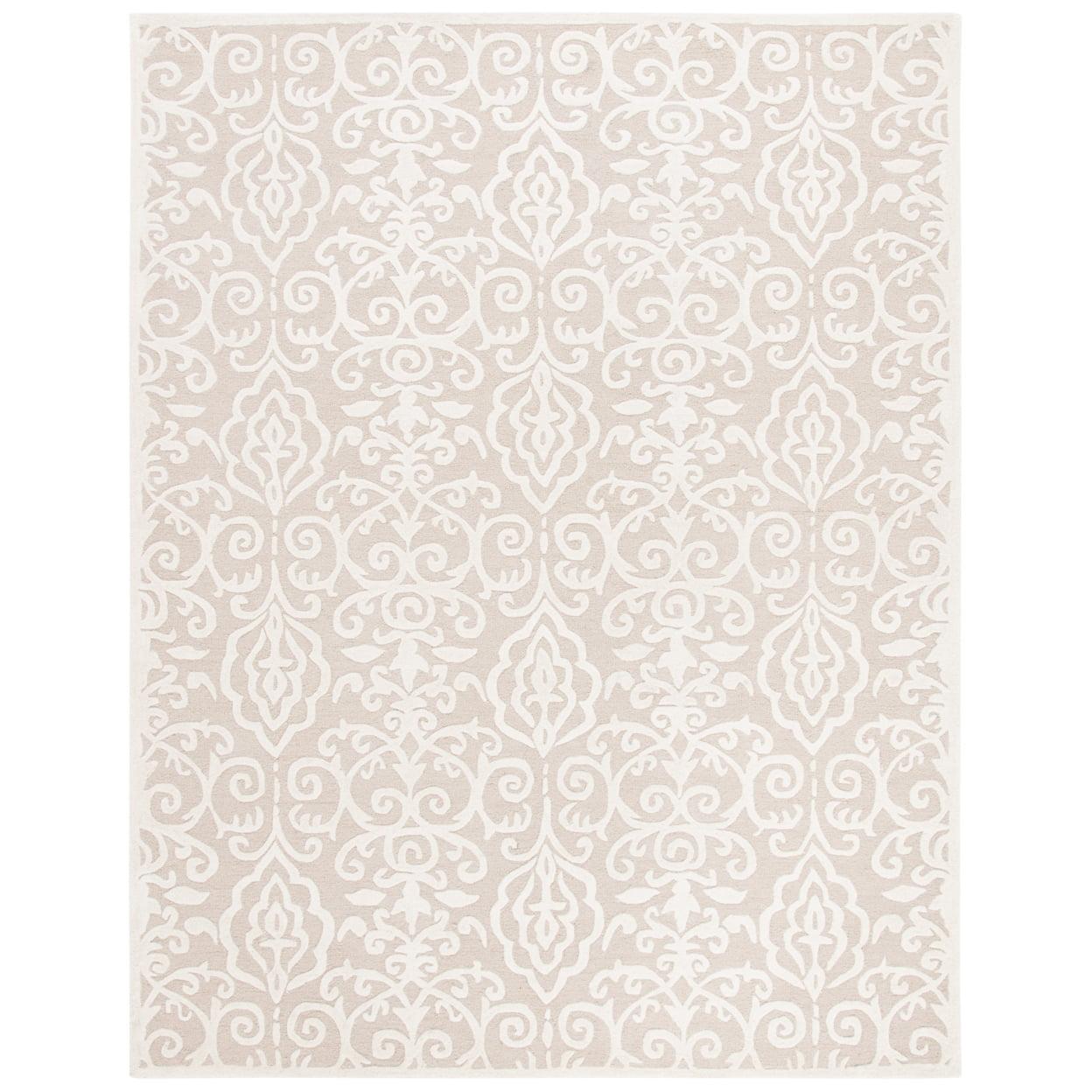 SAFAVIEH Martha Stewart Marais Geometric Damask Area Rug, Fledgling, 8' x 10'
