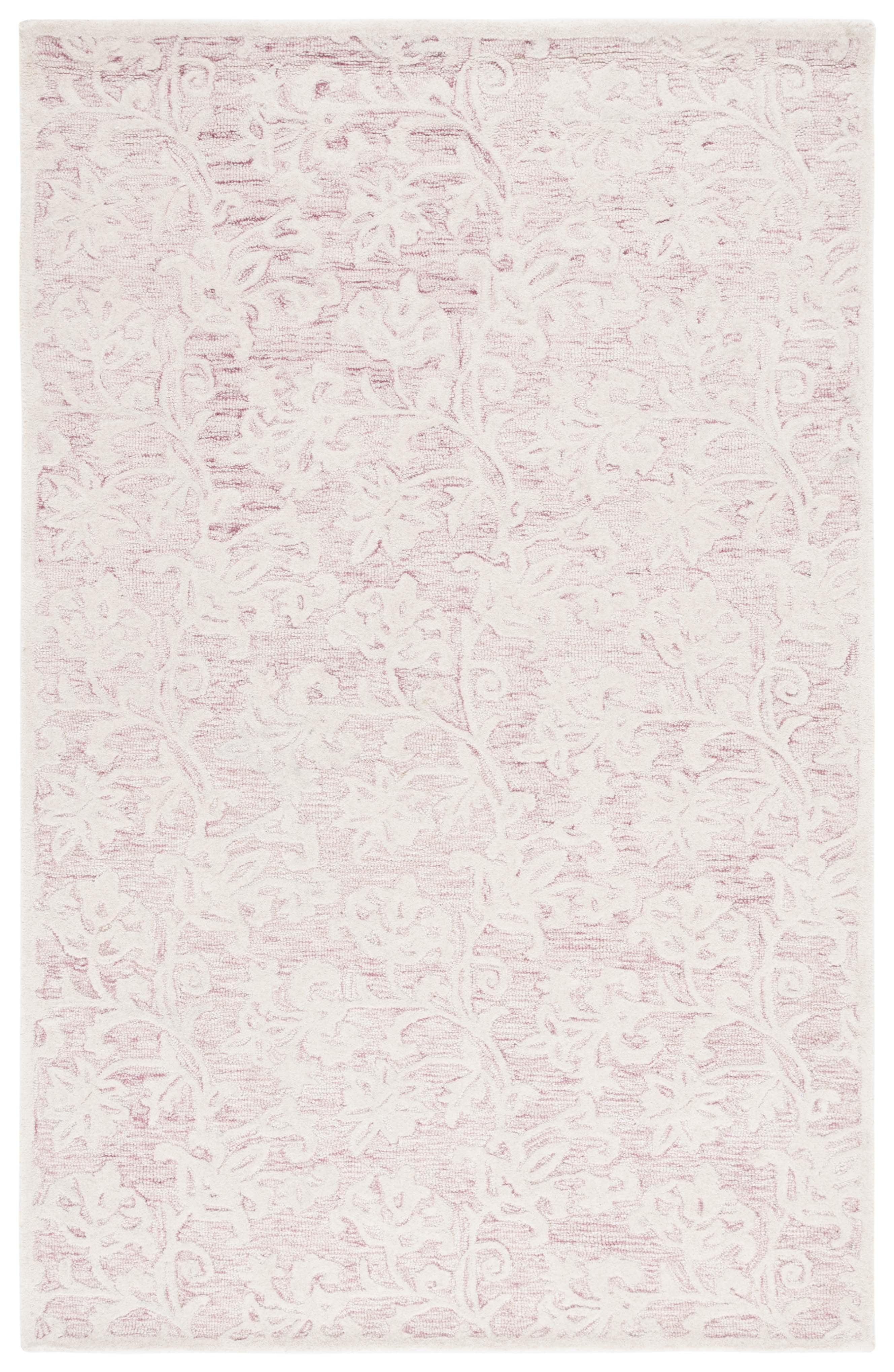 Msr Metro Hand Tufted Wool Floral Rug