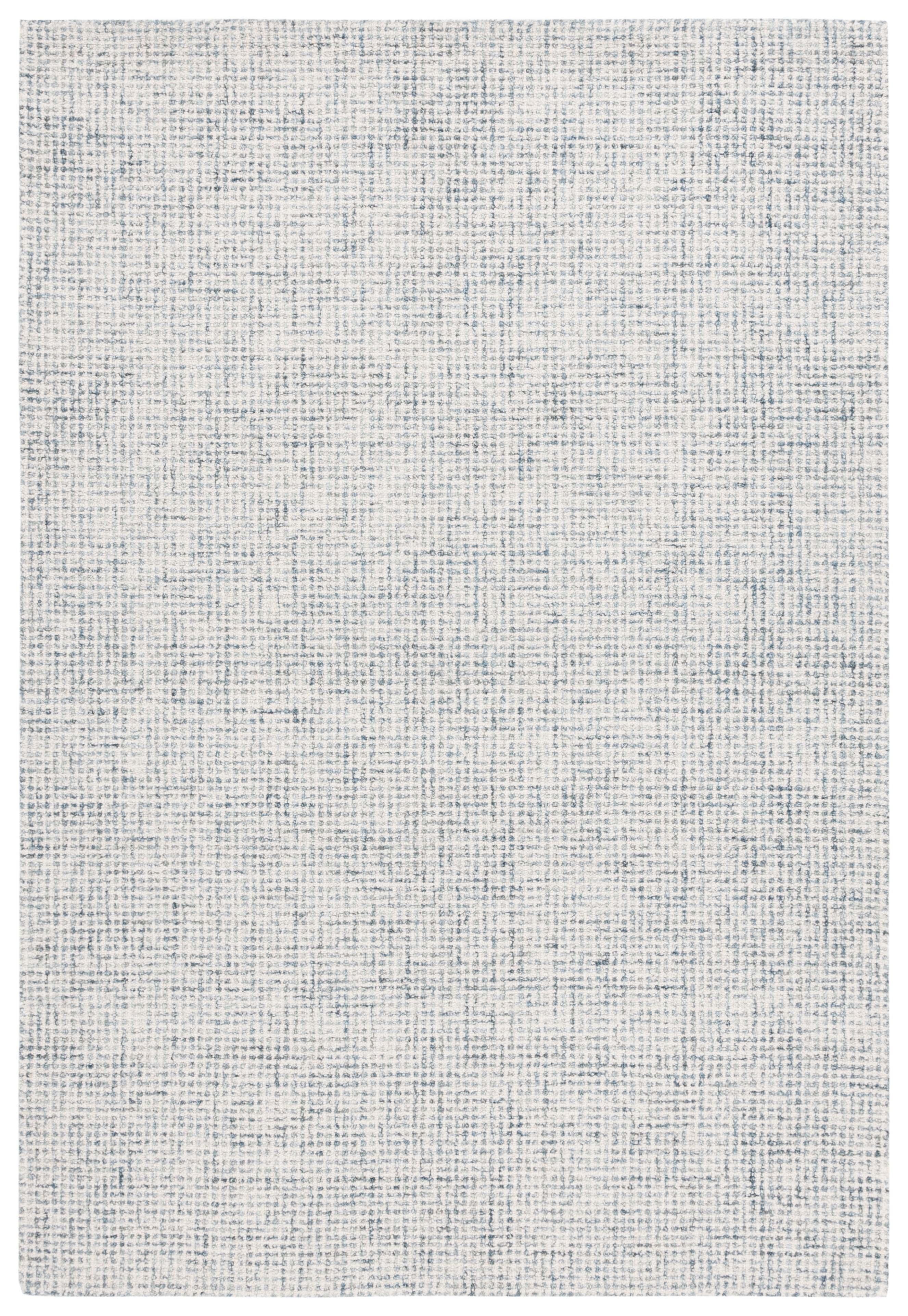 Martha Stewart Rugs Martha Stewart Hand Tufted Wool Cotton Rug in Ivory/Blue