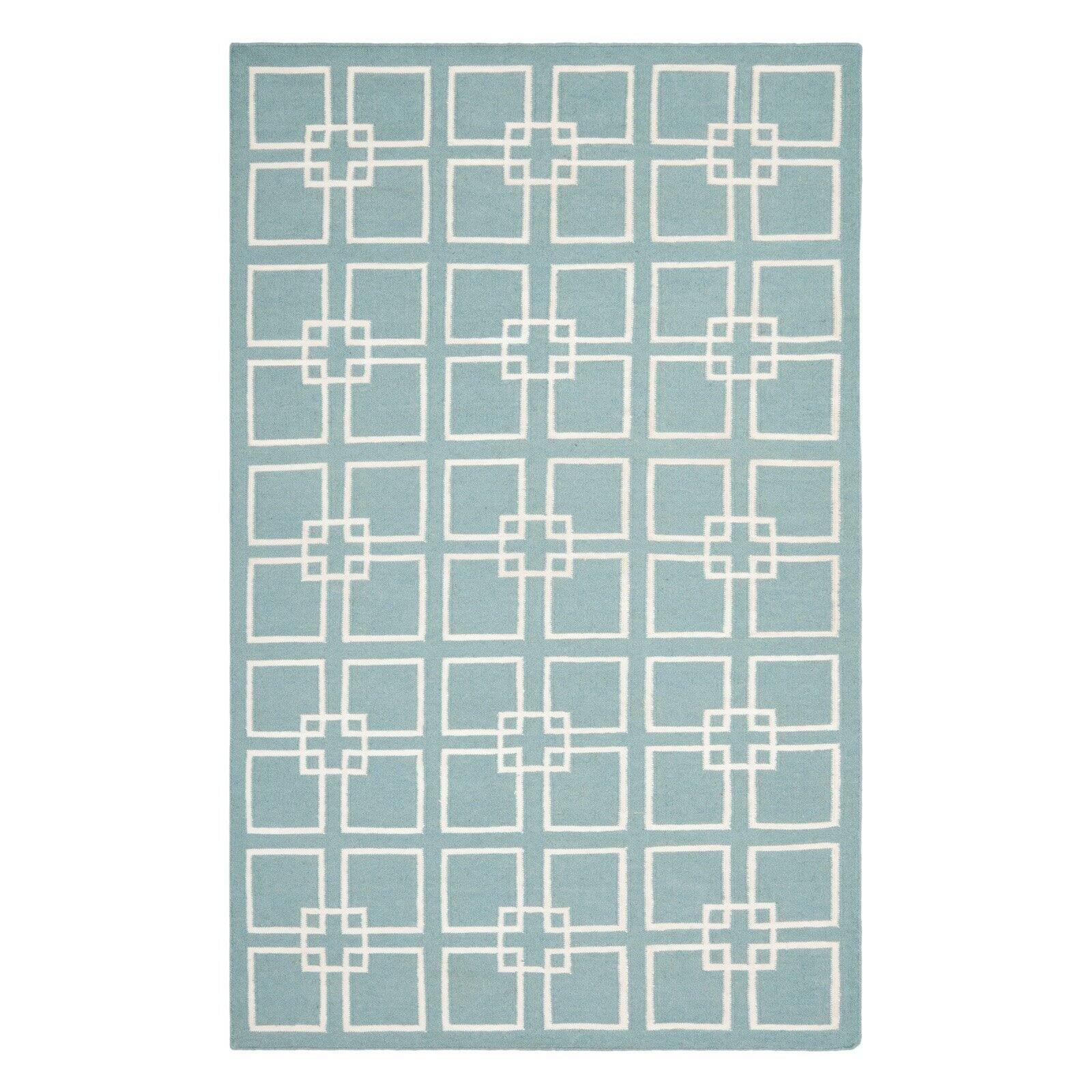 Flatweave Geometric Rug