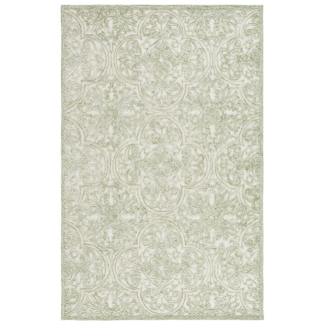 Martha Stewart Rugs Msr Trace Martha Stewart Hand Tufted Wool And Cotton With Latex Damask Rug