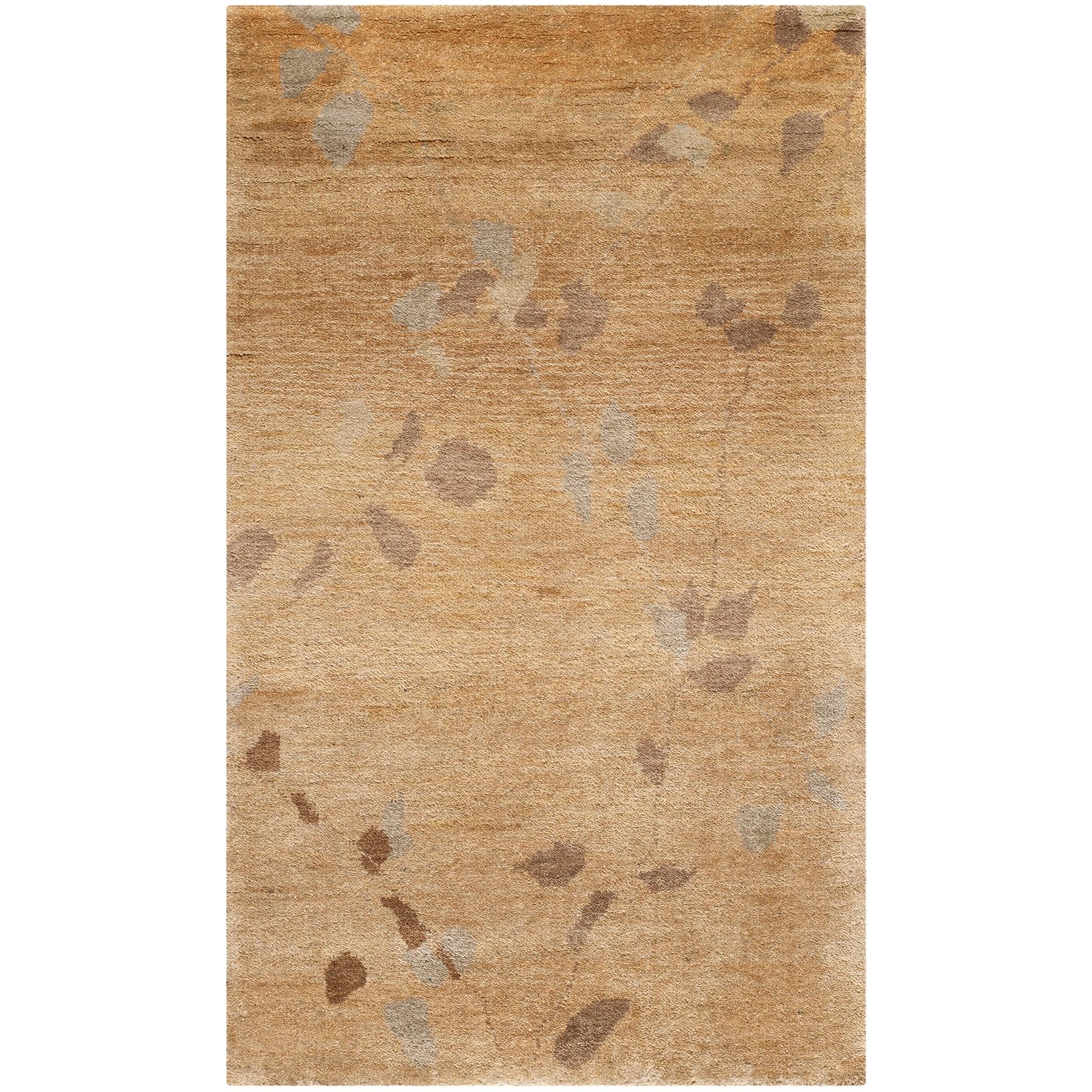 Martha Stewart 100% Wool Pile Floral Rug
