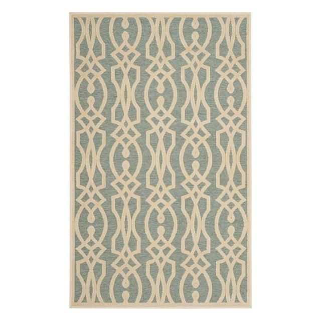 Martha Stewart Villa Screen - MSR4485 - Indoor Power Loomed Runners - Rainwater - 2'7"x4'