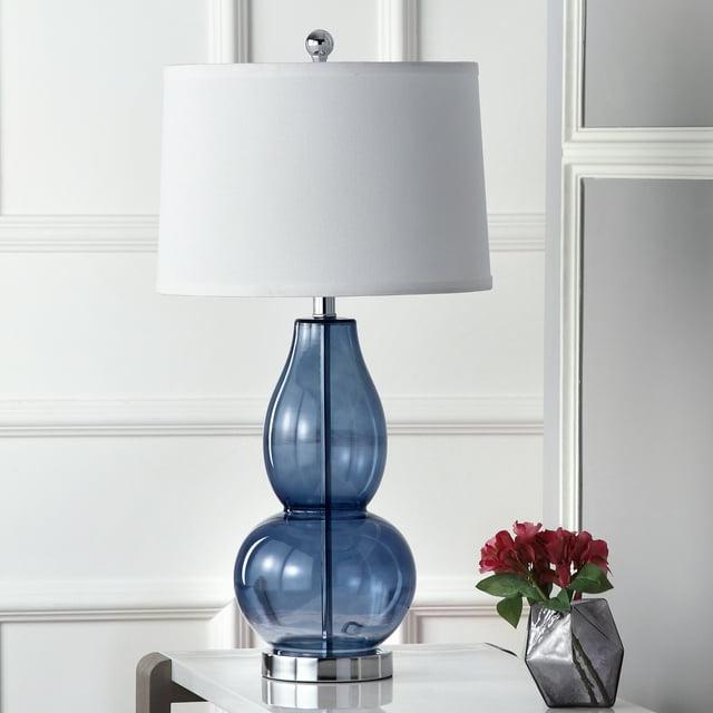 Mercurio Double Gourd Lamp (Set of 2) - 28.5 Inch Height - LIT4155 - Blue - Safavieh