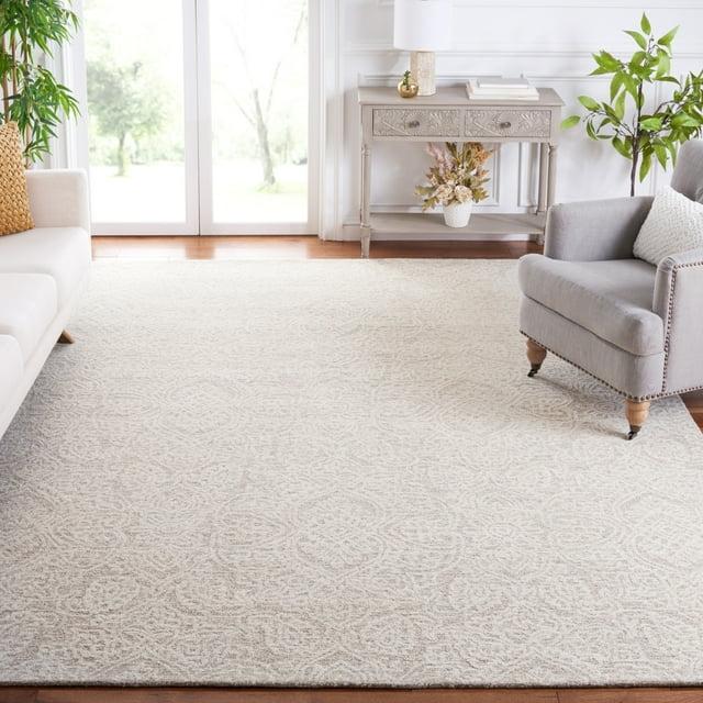 Metro MET998 Hand Tufted Indoor Area Rug - Natural/Ivory - 4'x6' - Safavieh