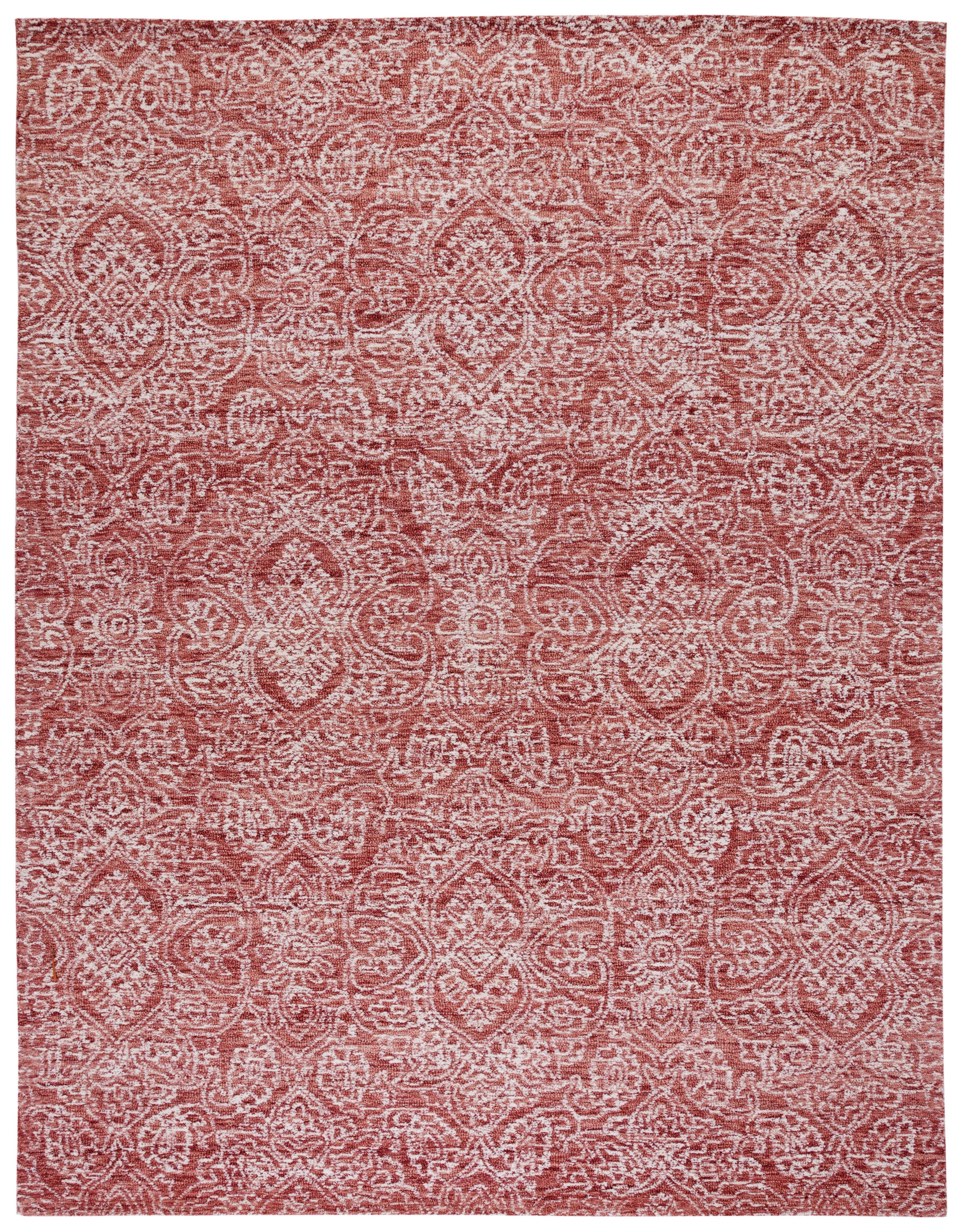 Metro MET998 Hand Tufted Indoor Area Rug - Pink/Ivory - 9'x12' - Safavieh