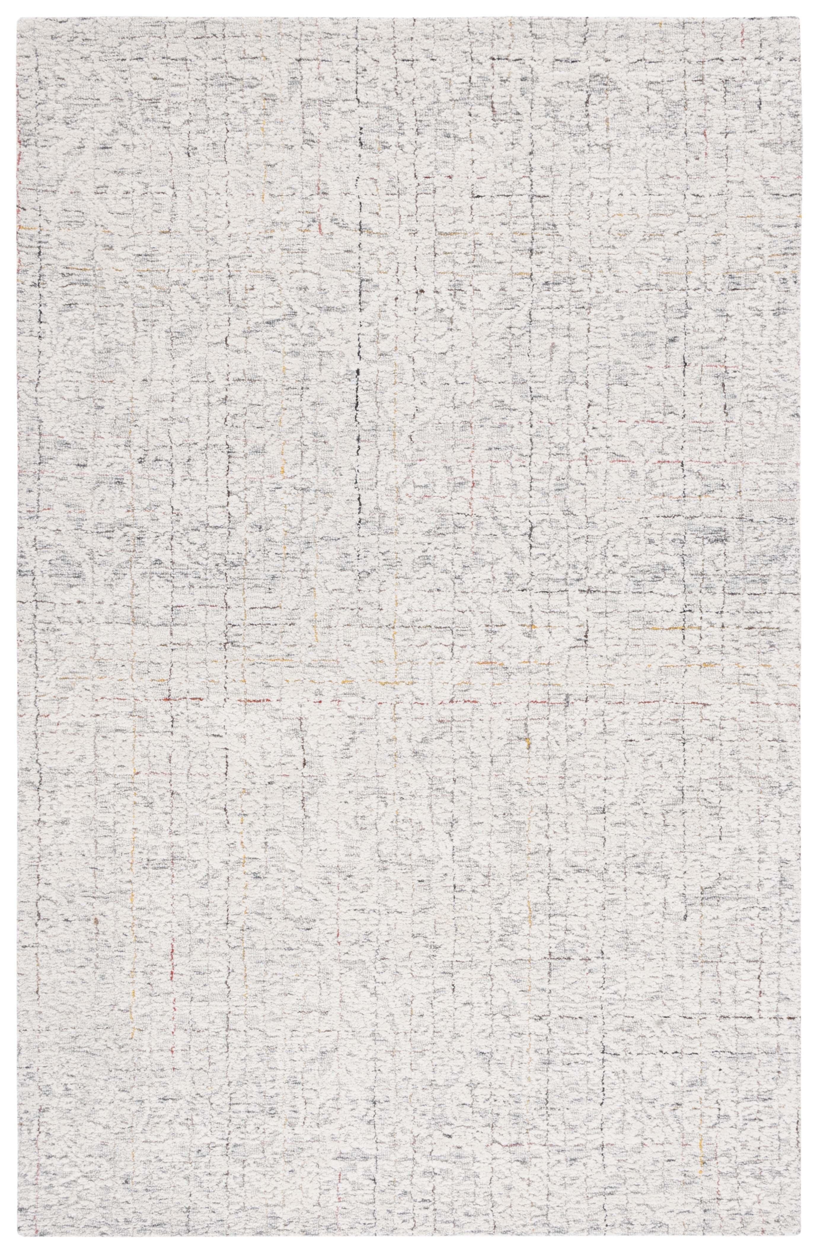 Metro MET879 Hand Tufted Indoor Area Rug - Grey/Ivory - 8'x10' - Safavieh
