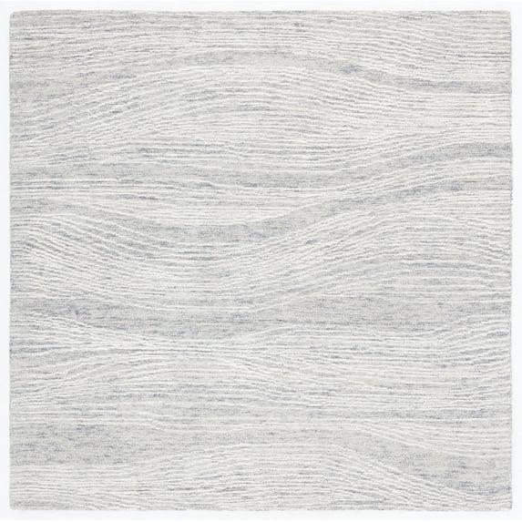 Metro MET995 Hand Tufted Indoor Area Rug - Grey/Ivory - 6'x6' - Safavieh